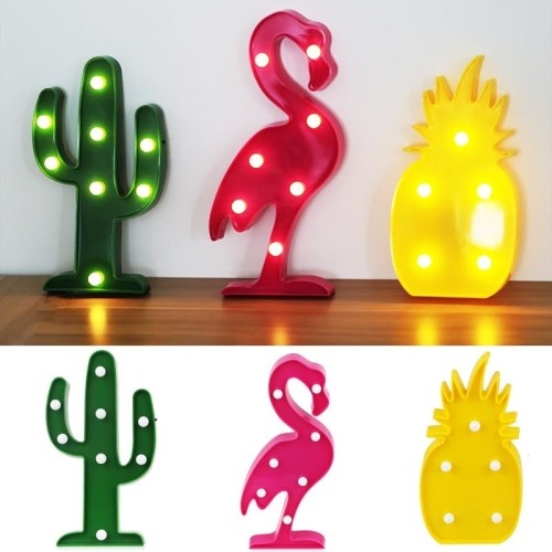 ENZ ® Lampu Tidur LED karakter UNICORN IMPORT / Lampu Hias Tumblr Aesthetic O1002