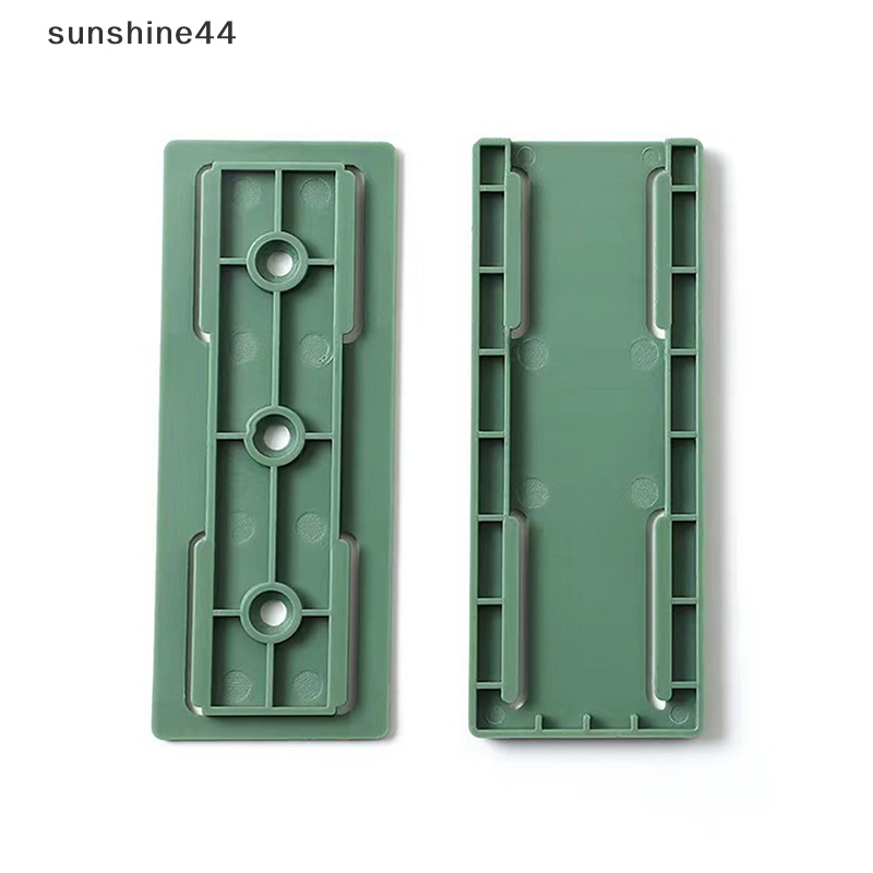 Sunshine Stop Kontak Tempel Dinding Holder Socket Plug Fixer Kabel Kawat Organizer Rak ID