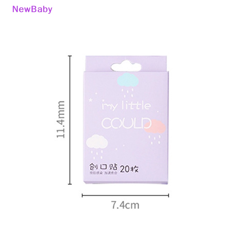 Newbaby Lucu Tahan Air Kartun Band Aid Hemostasis Perekat s Kit Darurat New ID