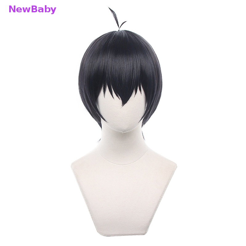 Newbaby Anime Isagi Yoichi Cosplay Wig Cosplay Pria Celana Pendek Tahan Panas Wig Sintetis ID