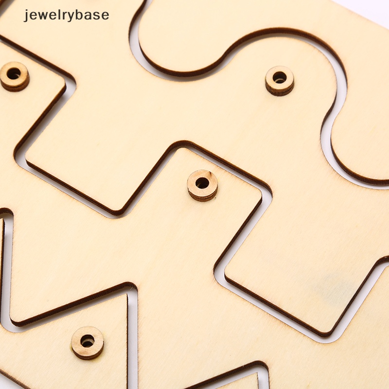 [jewelrybase] Busy Board DIY Track Mainan Bayi Montessori Sensory Activity Board Aksesoris Butik