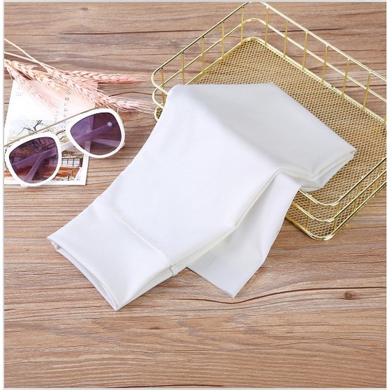 Legging Panjang Anak Perempuan Spandeks Tebal Import - Putih, 110