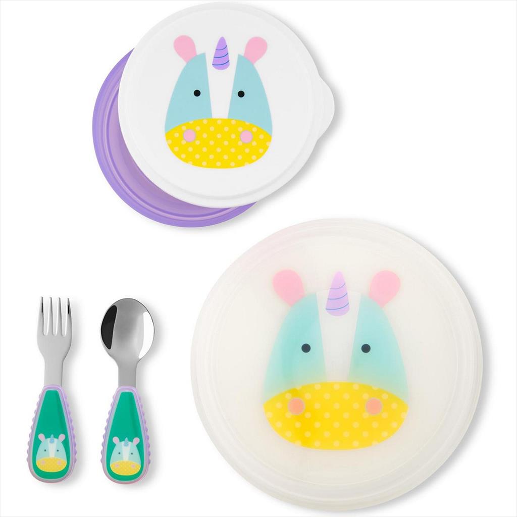 Skip Hop Zoo Table Ready Set Mealtime 833810 Unicorn