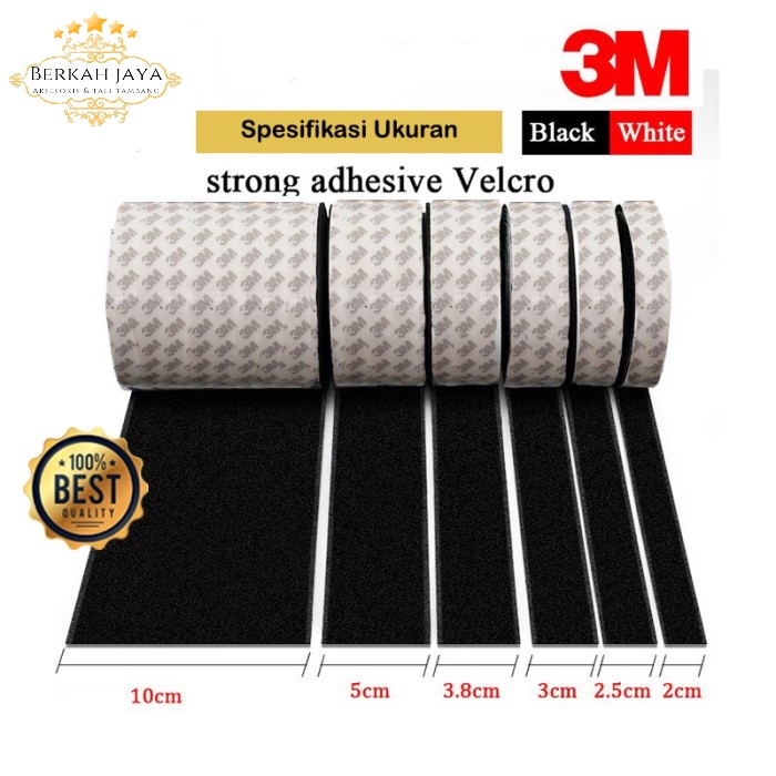 

Velcro Perekat Serbaguna Magic Tape Warna Velcro Strap Double Tape -