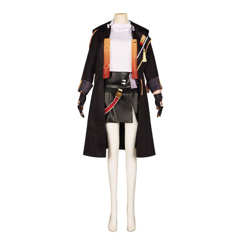 【Wetrose】 Ready Stock Honkai: Star Rail Game Cosplay Costume Trailblazer Stella Stelle Wanita Halloween Kostum Full Set