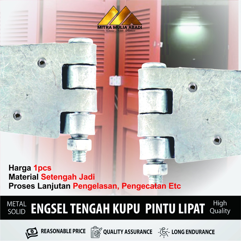 ENGSEL TENGAH KUPU HENDERSON / ENGSEL TENGAH  KUPU PINTU BESI / PINTU LIPAT / PINTU GARASI