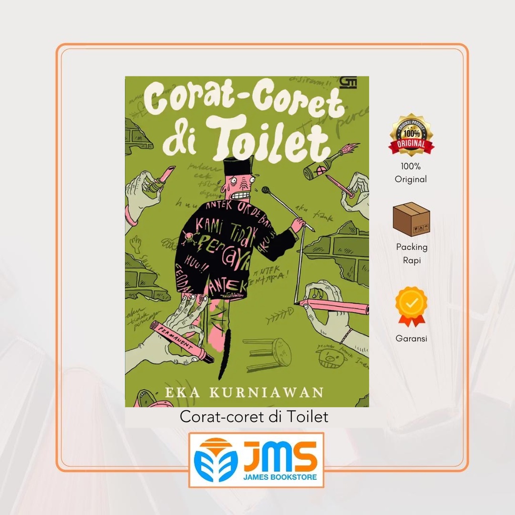 Buku Novel Corat-coret di Toilet