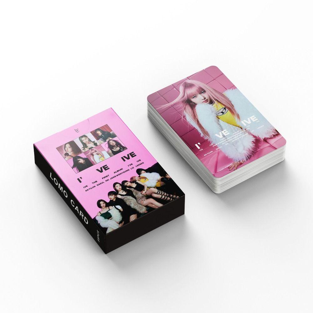 [Elegan] Lomo Card Set Girl Toy HD Card Album Card Collector Card Idol Album Idol Foto Kartu Koleksi Hadiah Cewek Kartu Grup