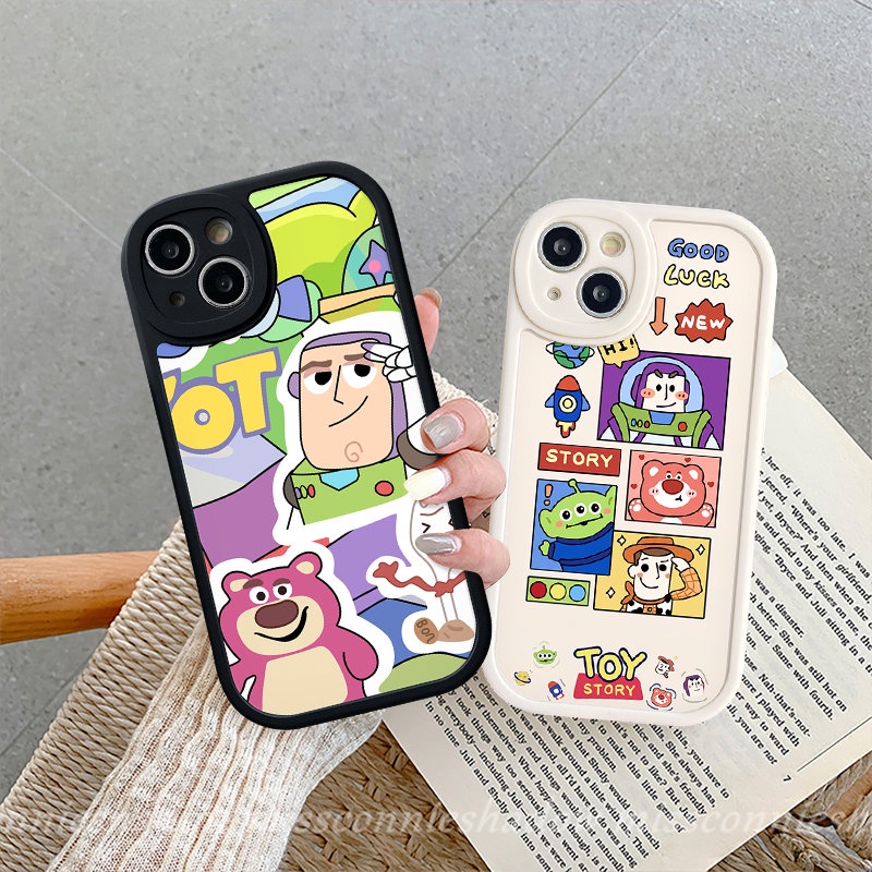 Casing Toy Story Lucu Untuk Infinix Hot11 10T 10s 11s 10 9 Play Hot 10 Lite 10T 10s 11 11s Smart6 5 Note8 Kartun Permen Lovely Manyo Shockproof Soft Case