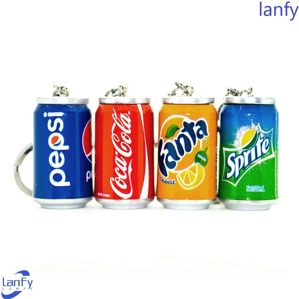 Lanfy Kaleng Minuman Gantungan Kunci Key Chain Key Holder Simulasi Beer Kaleng Keyring Gadis Dekorasi Aksesoris Kunci Mobil Keyring Liontin Simulasi Pernak Pernik