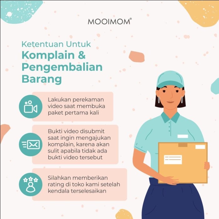 sumberasi MOOIMOM Belly Lotion - Cream Penghilang Stretch Mark (Krim Penghilang Stretchmark)