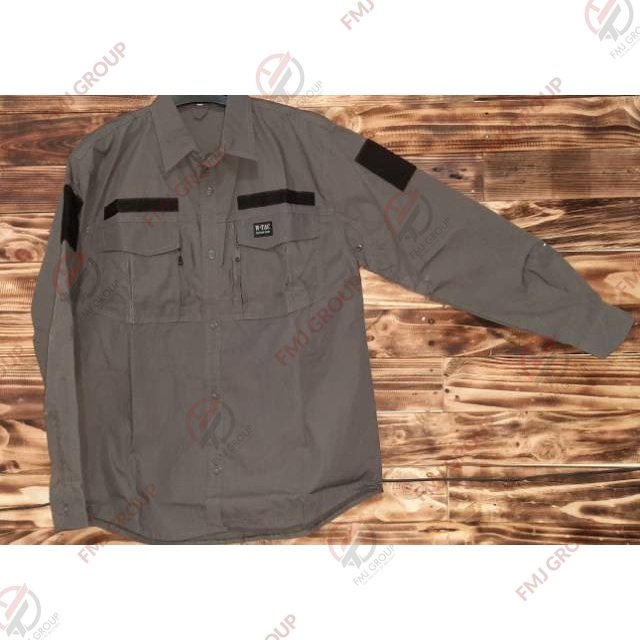 Kemeja tactical outdoor panjang / kemeja panjang pria ripstop kotak