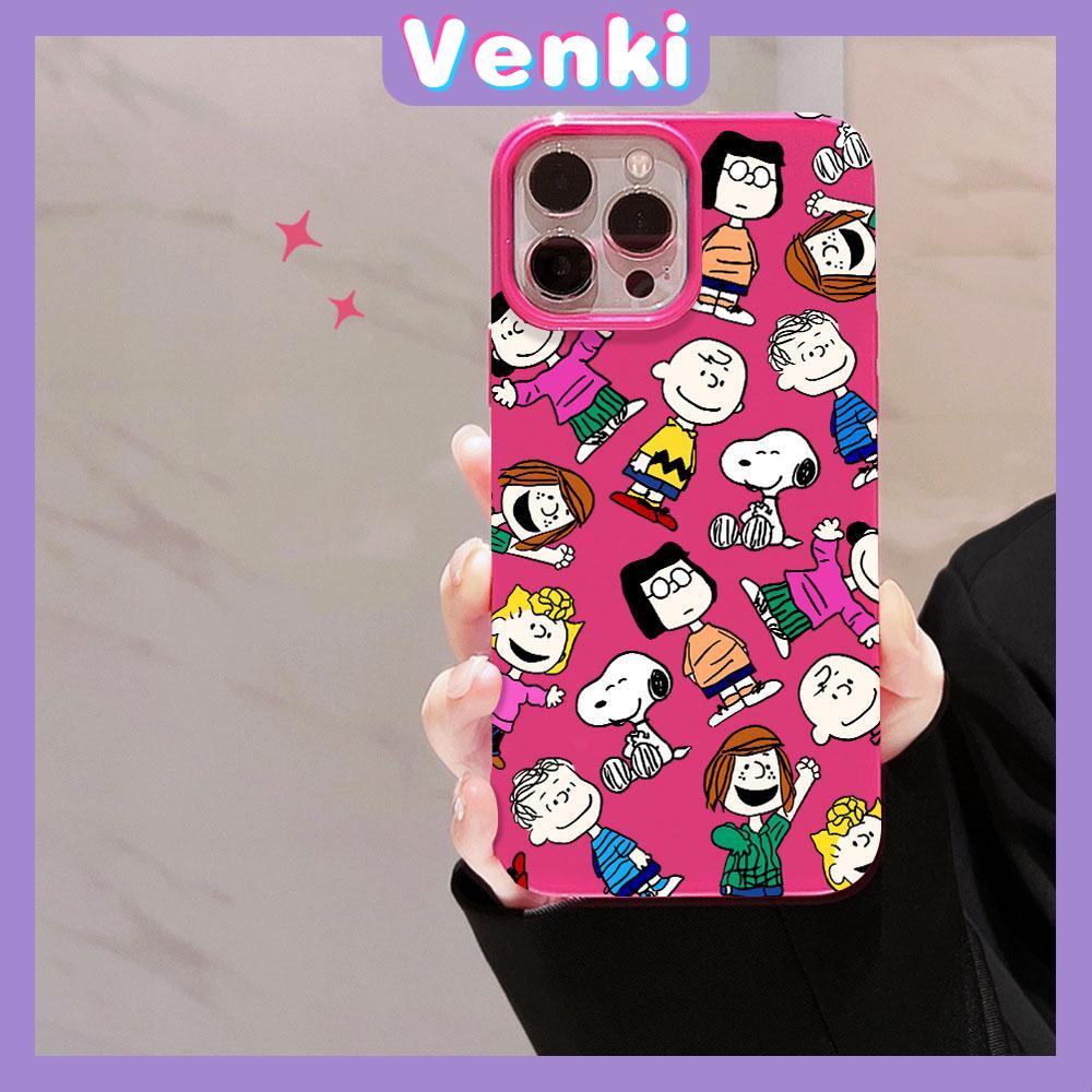 VENKI - For iPhone 11 iPhone Case Red Glossy TPU Soft Case Shockproof Protection Camera Cute Cartoon Character Compatible with iPhone 14 13 Pro max 12 Pro Max xr xs max 7Plus 8Plus