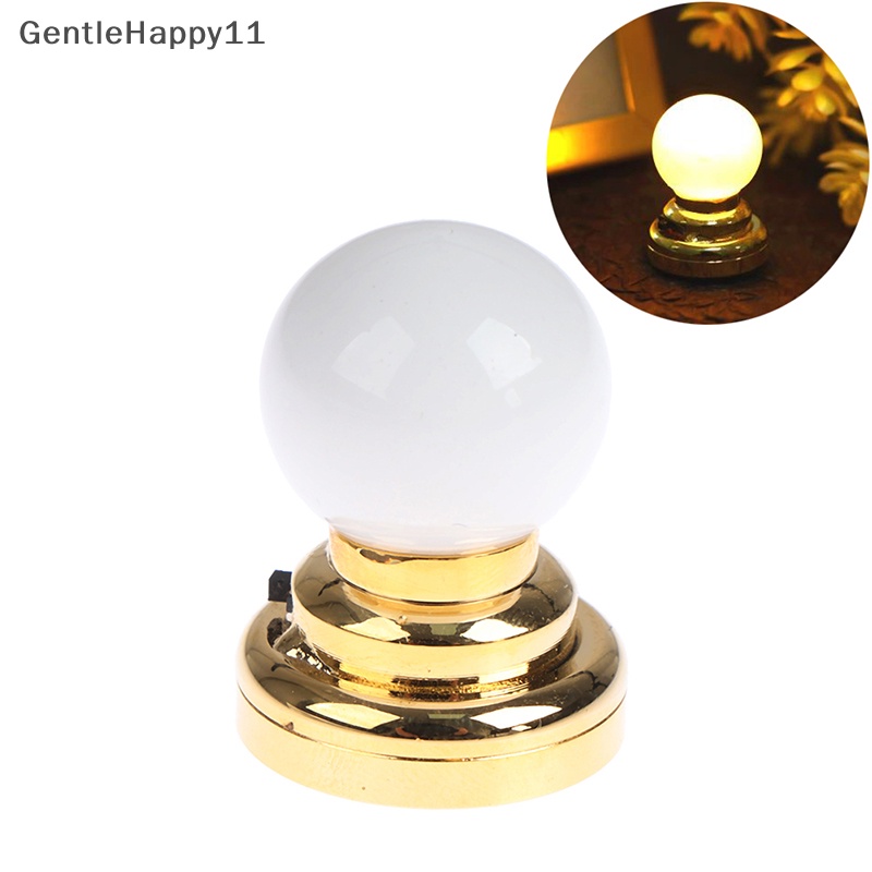 Gentlehappy 1:12rumah Boneka Miniatur Lampu Langit-Langit Lampu Dinding Lampu LED Kamar Dekorasi Outdoor Mainan id