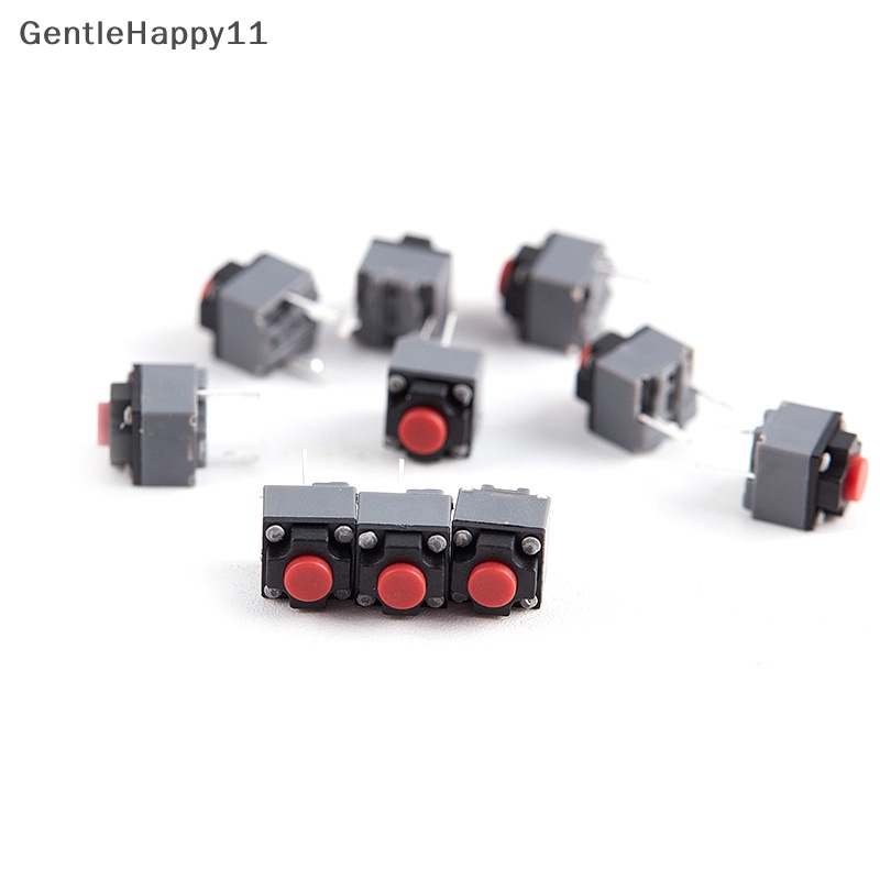 Gentlehappy 10Pcs Kailh Tombol Mute6 * 6 * 7.3 Saklar Senyap Tombol Mouse Nirkabel Micro Switch id