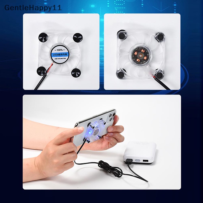 Gentlehappy Kipas Pendingin Cooler Handphone Universal Untuk IOS Android Game Cooling Pad id
