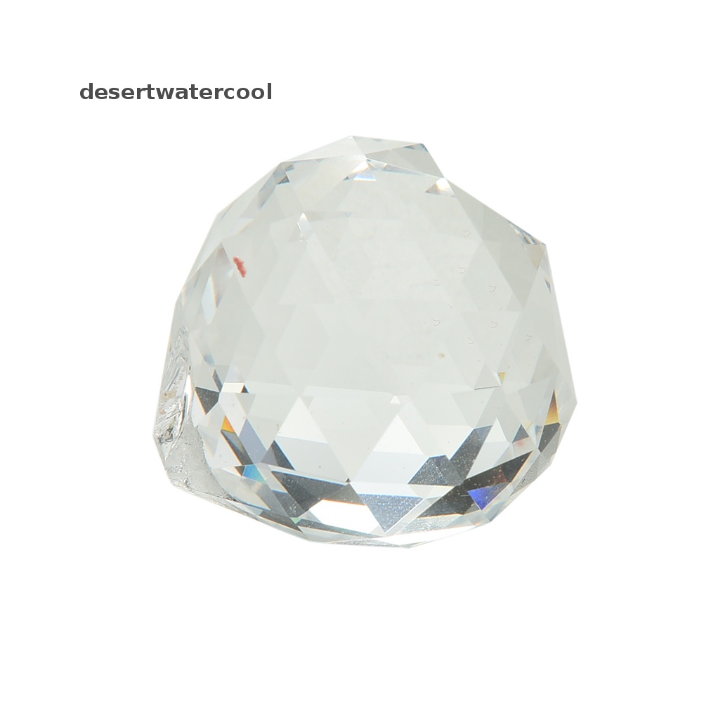 Deid 30x35mm Lampu Gantung Ball Drop Kristal Kaca Lampu Liontin Longgar Spacer Manik ST Martijn