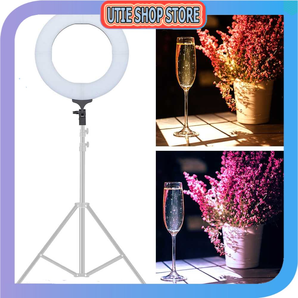 UTIE STORE - TaffSTUDIO Lampu Halo Ring Light LED Kamera DSLR Smartphone - LF-R480C