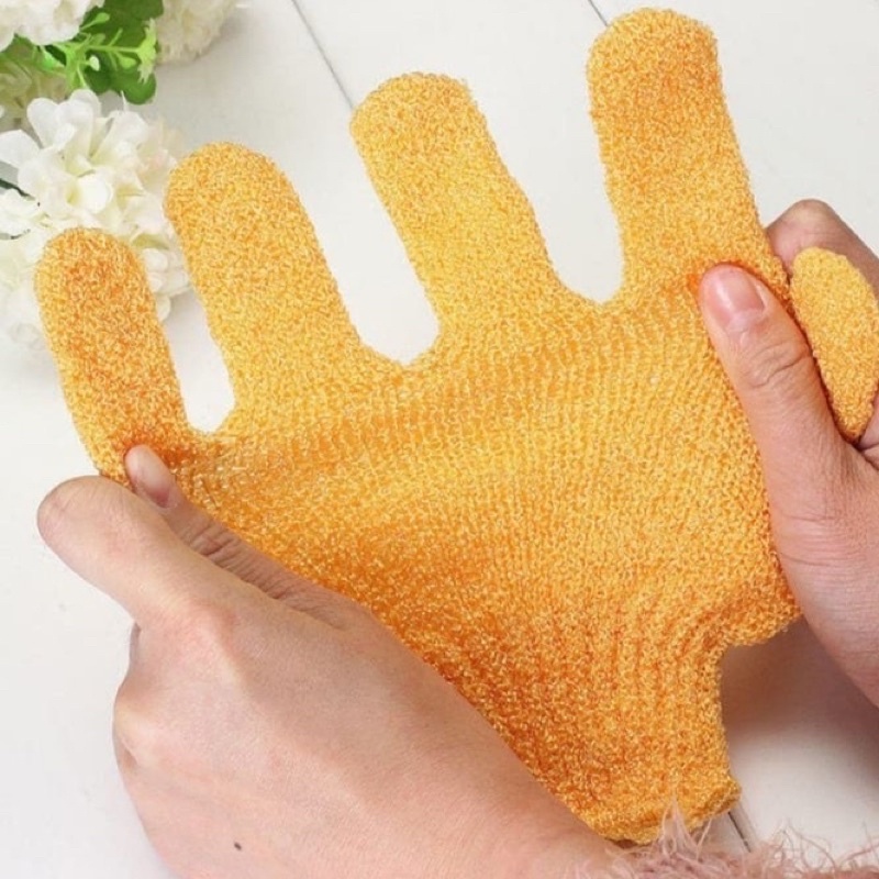 Sarung Tangan Scrub Mandi Serbaguna Shower Scrubber Exfoliating Glove Bath Scrub Golve BT103