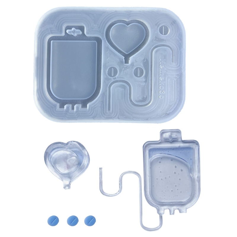 Siy Cetakan Pengisi Resin Perawat Bertema Pasir Apung Silikon Mold DIY Craft Casting Tool
