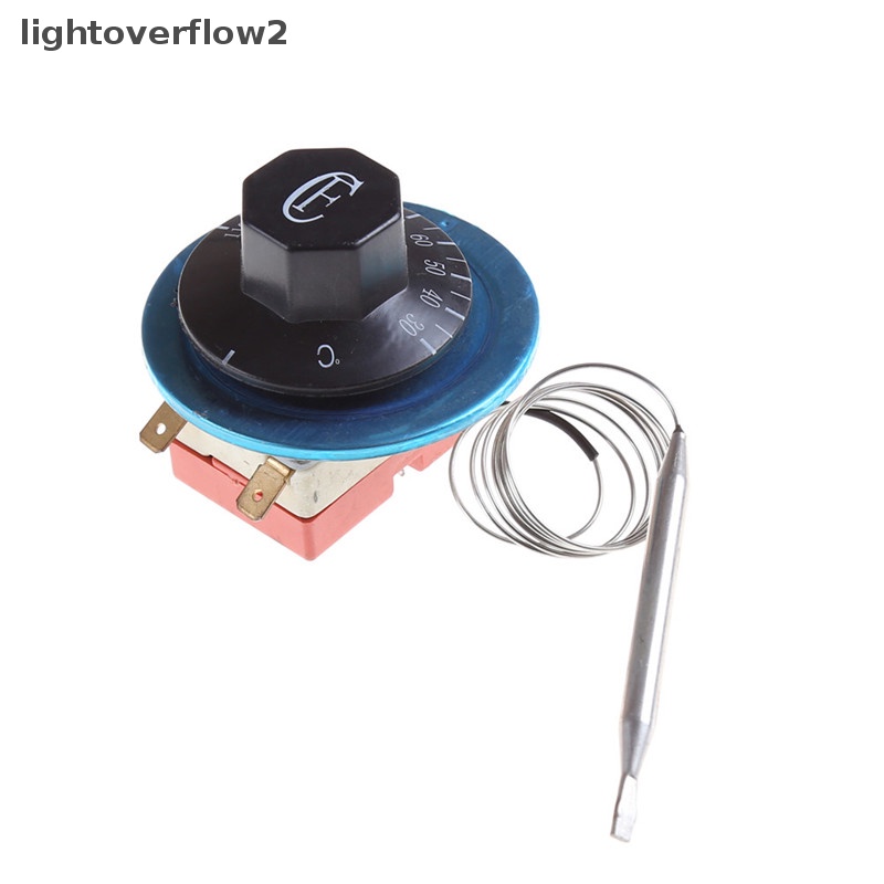 [lightoverflow2] 220v 16A Saklar Kontrol Suhu Termostat Dial Canggih Untuk Oven Listrik [ID]