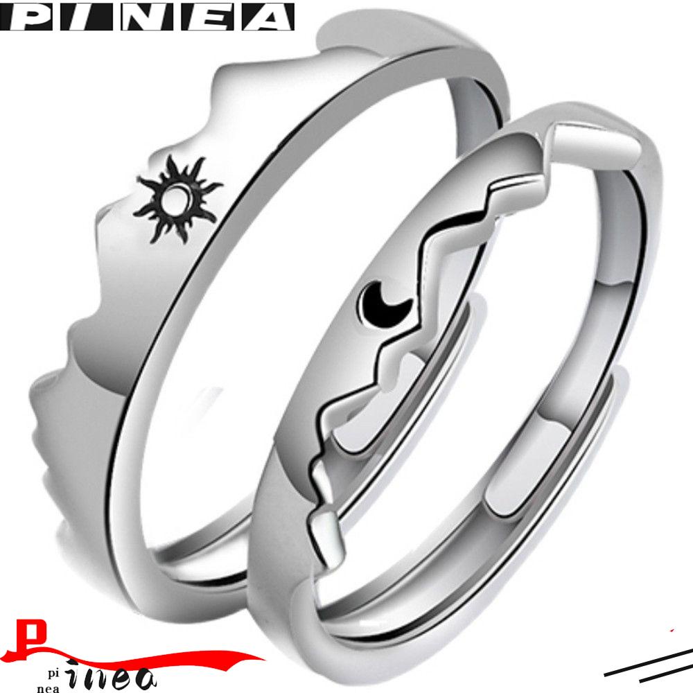 Cincin Pasangan Nanas Fashion Hadiah Fashion Bulan Matahari