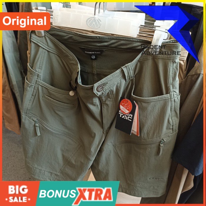 Celana Pendek Eiger MENS URBAN TACTICAL SHORT 91000 7828 Original Cowo