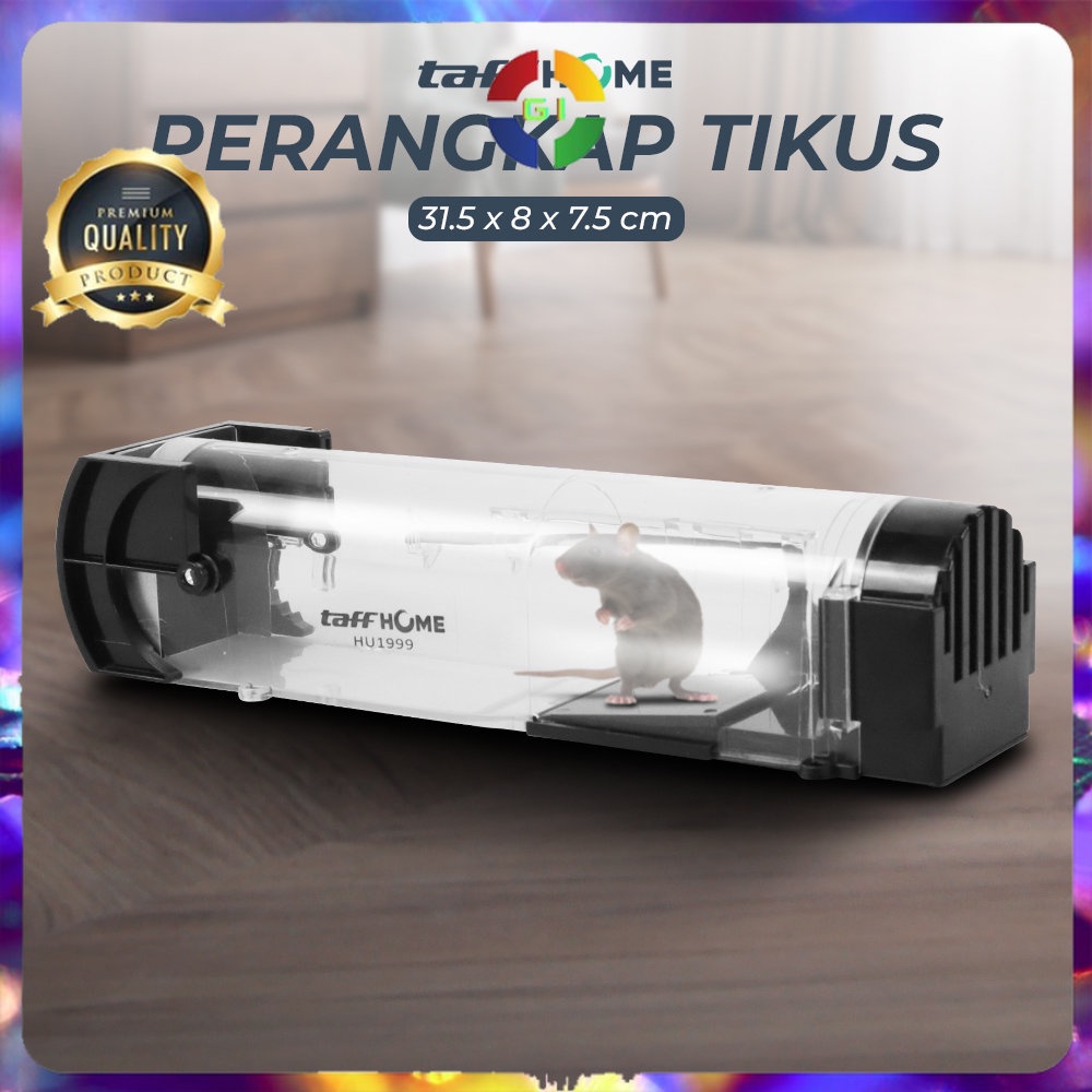 Jebakan Perangkap Tikus Mouse Trap Cage Black