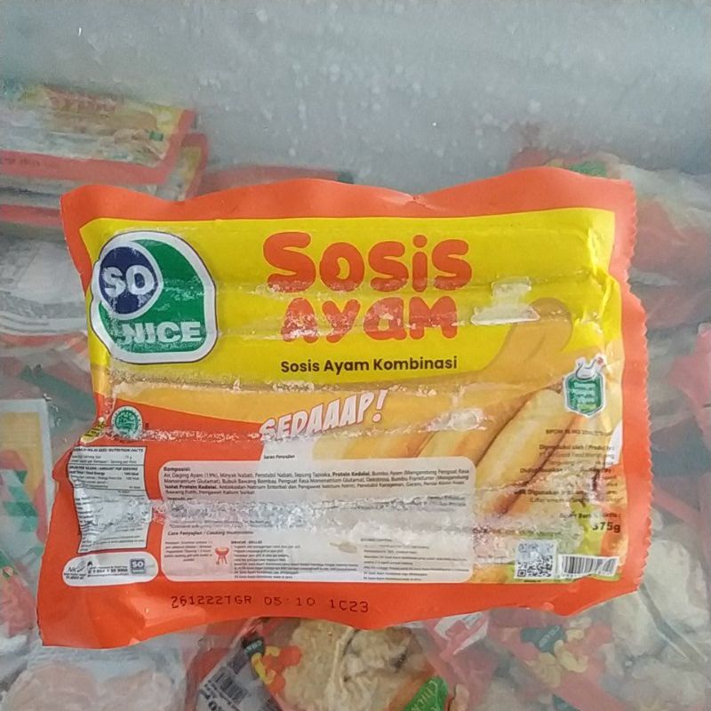 

sosis sonice 375gr isi 15 *12