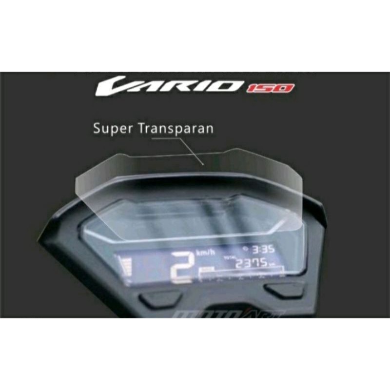 NEW Stiker anti gores spidometer VARIO 125 2023 VARIO 160 150 2018 - 2023 Bening