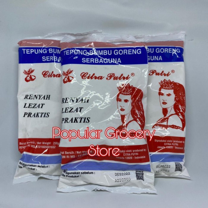 

Tepung Bumbu Serbaguna Citra Putri 250gr