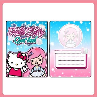 Viral Toca Boca Paper doll Hello Kitty House Paper Book Termurah
