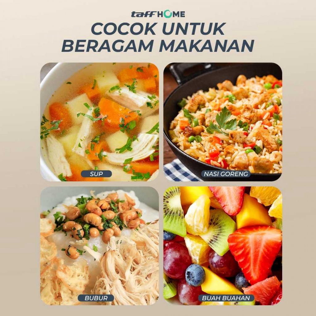 Kotak Makan Bekal Bento Lunch Box Kunci Segel Anti Tumpah 1400ml