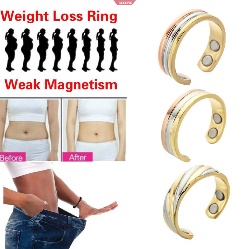 Cincin Terapi Magnet Wanita Pria Fashion Pelangsing Pembakar Lemak Pembukaan Rings Limfithatic Detox Magnetic Ring Perawatan Kesehatan Perhiasan [ZXL]