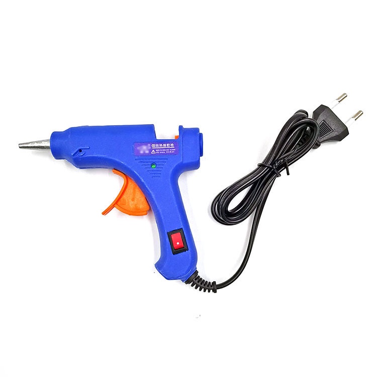 HOT MELT GLUE GUN Lem panas meleleh pistol lem  20w rumah manual DIY hot melt gun listrik hot melt gun