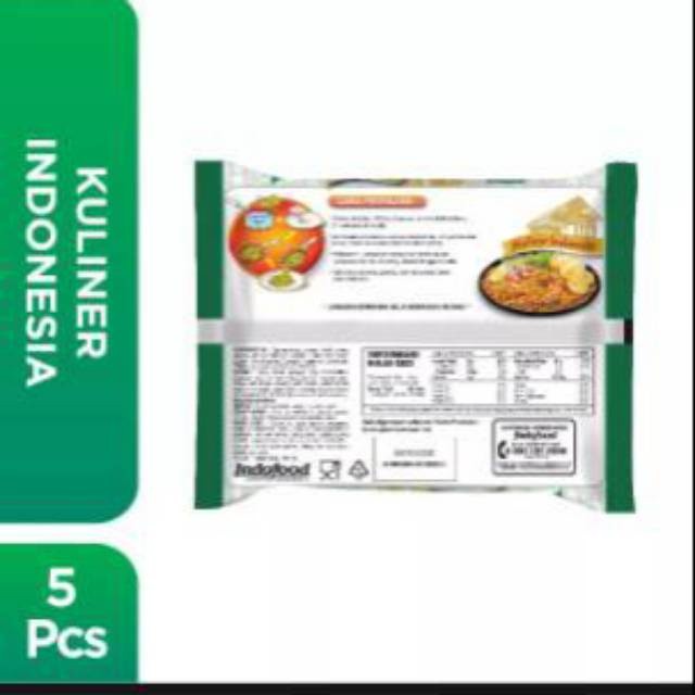 Indomie Mi Goreng Aceh (PAKETAN ISI 5 PCS)