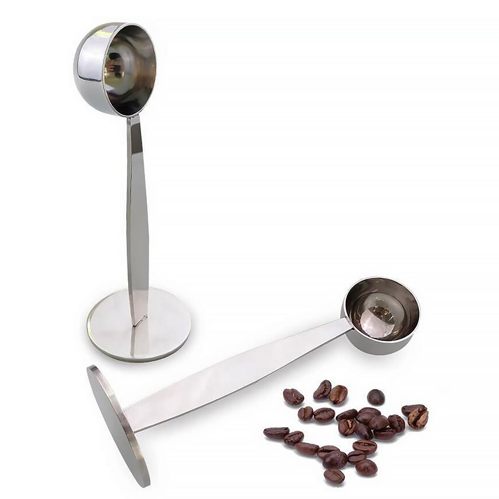 Sendok Kopi Stainless Cap Coffee Measuring Tamper Scoop Aksesoris Dapur Rumah
