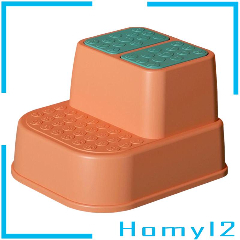 [HOMYL2] Step Stool Multiuse Stabil Kids Bangku Dua Langkah Untuk Ruang Bermain Duduk Ruang Tamu