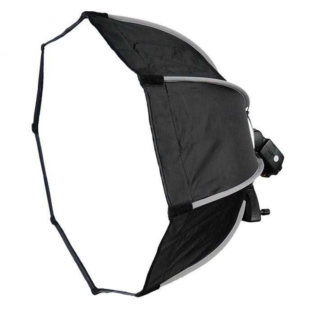 TaffSTUDIO Payung Studio Octagonal Softbox Reflektor Flash 65CM - KS65