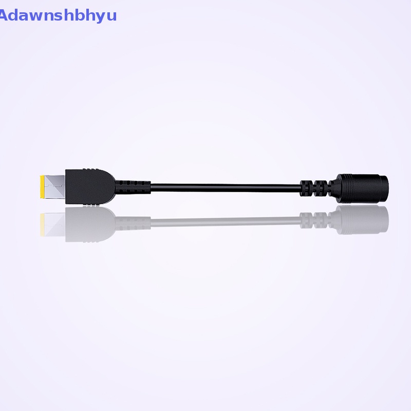 Adhyu Round Jack to Square Plug Adapter Charger Power Converter Untuk Lenovo Thinkpad ID