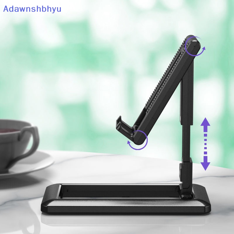 Adhyu Tablet Lipat Handphone Desktop Phone Stand Holder Adjustable Desk ID