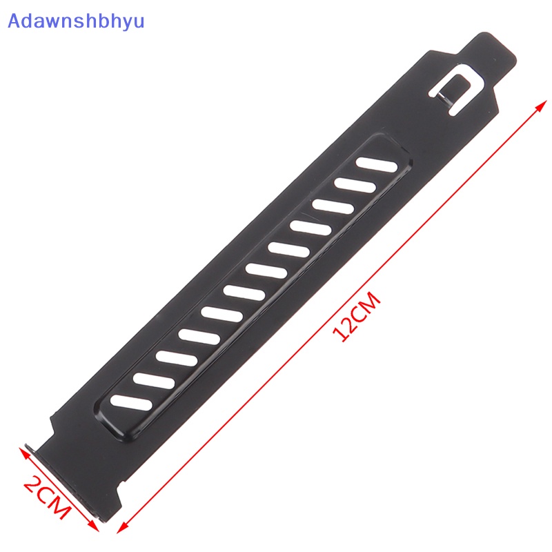 Adhyu 5x PCI Slot Penutup Penyaring Debu Blanking Board Kipas Pendingin Penyaring Debu Ventilasi ID