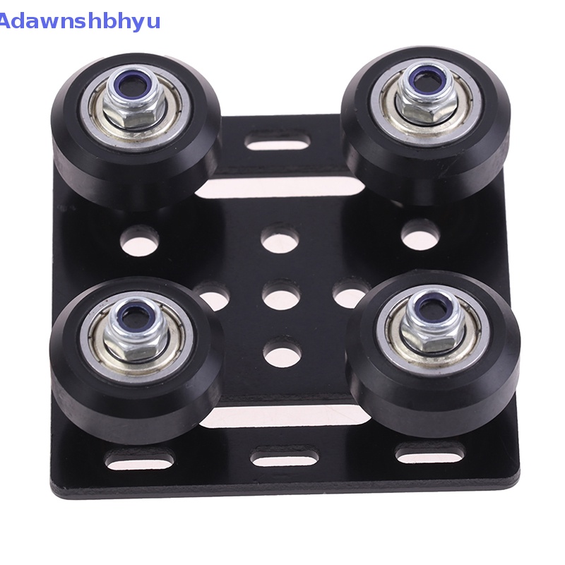 Adhyu 3D Printer V gantry plat set slide plate pulley Untuk Roda V-slot 2020/2040 ID