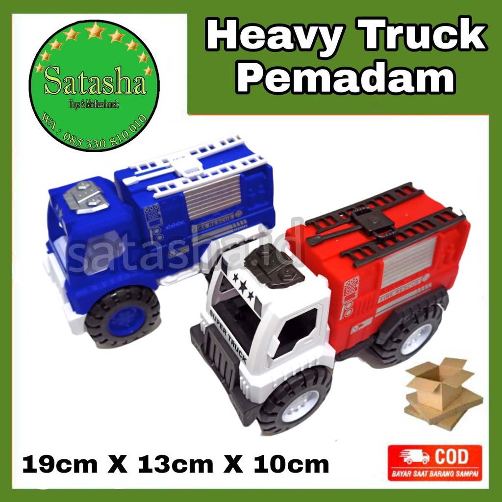 Mainan truk pemadam Ak.90 Mainan anak heavy truck pemadam