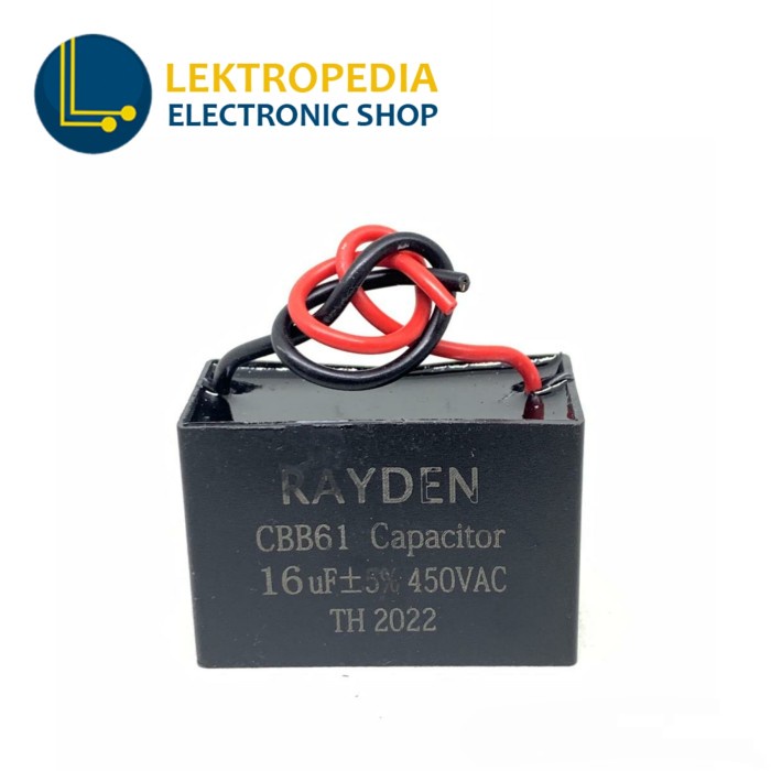 Kapasitor 16uf 450v Kotak Kipas Angin Fan 16 uf mikro 450 v Capacitor