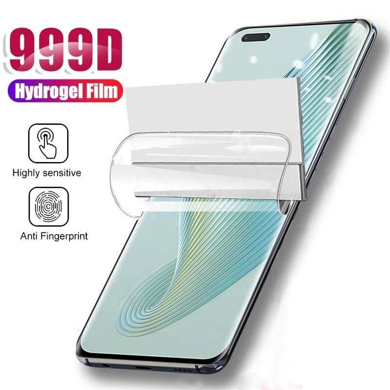 3pcs Film Hidrogel Penutup Penuh Untuk Honor X40i X40 GT X30i X30 MAX X20 SE X9 X9A X8 X8A X7 X7A X6 X5 Anti blue light Pelindung Layar Untuk Honor V40 Lite V30 Pro V8 View 40 20 30 Pro