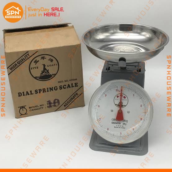 Timbangan Duduk Analog 5-10-15KG FIVE GOATS