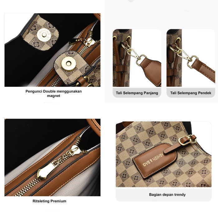 Tas Selempang Wanita Import Tas Hand Bag Fashion Pesta Wanita