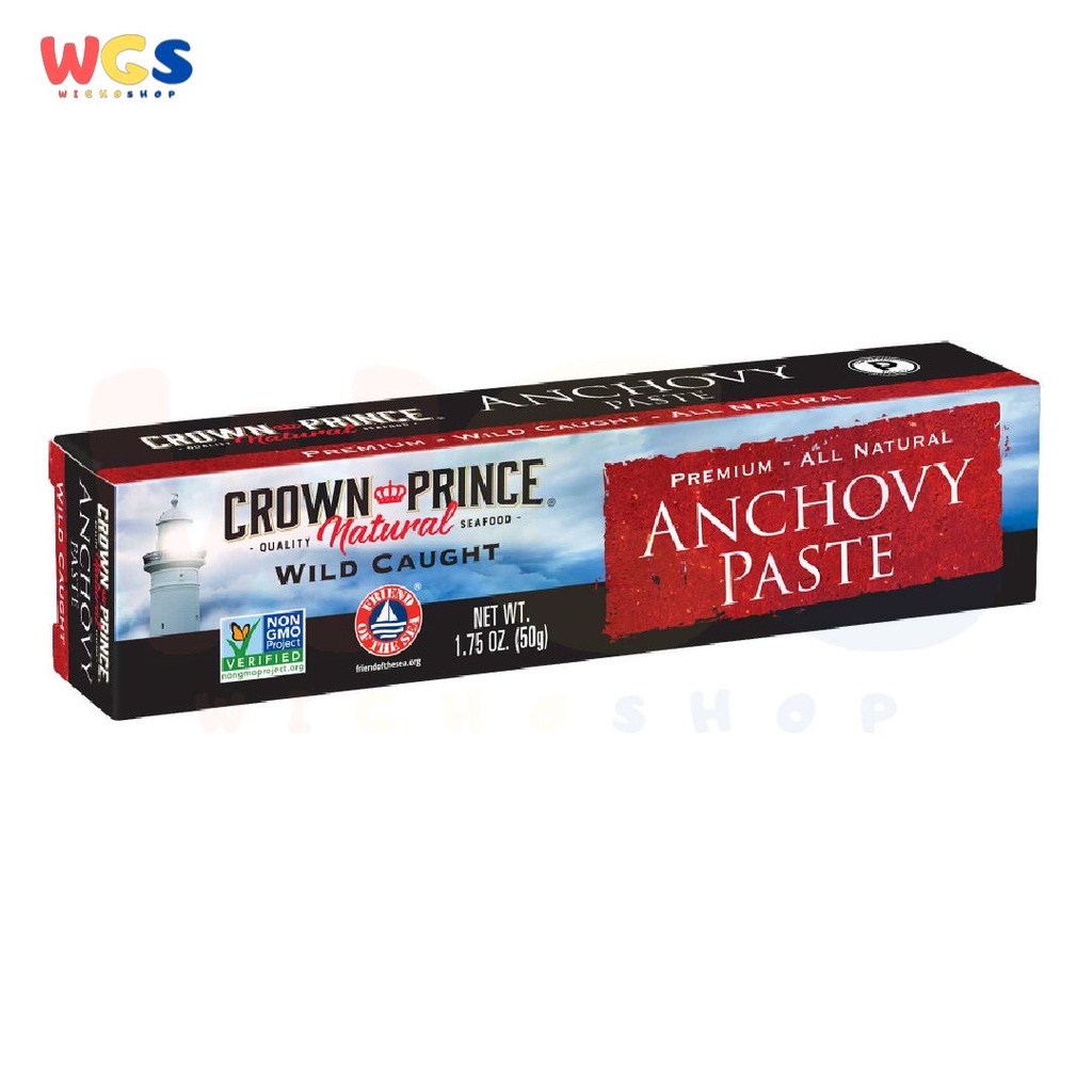 Crown Prince Anchovy Anchovies Paste All Natural 1.75oz 50g