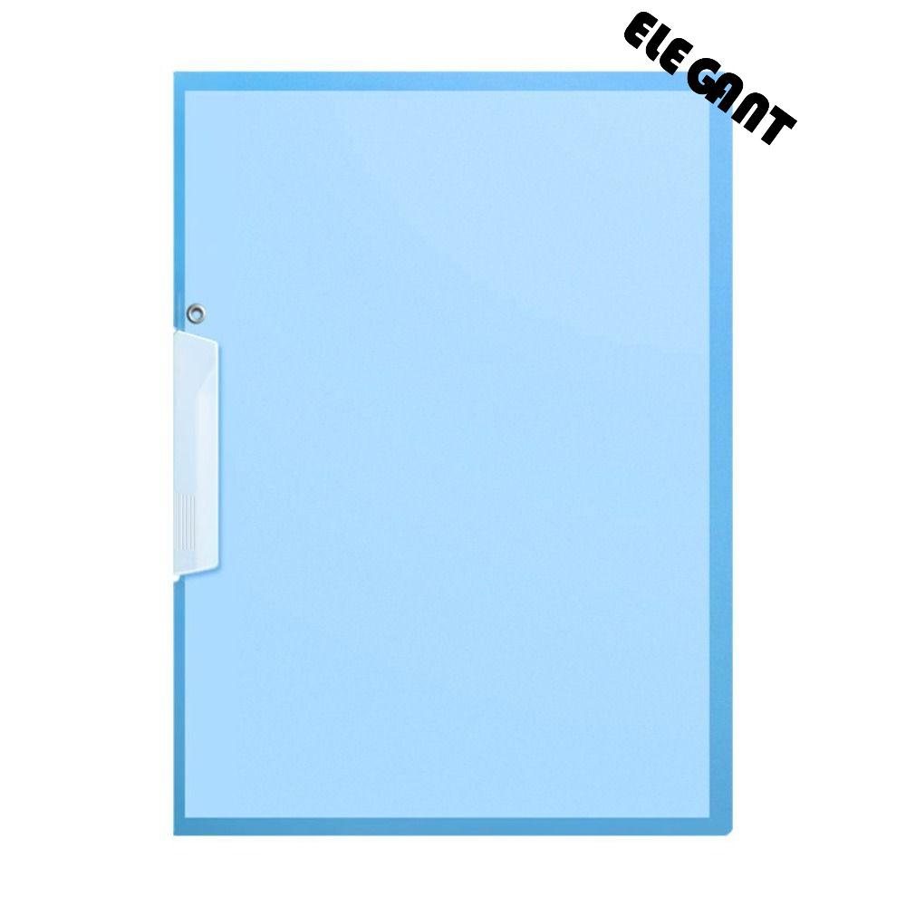 [Elegan] A4 Clipboard File Folder Kantor Sekolah Tempat Kwitansi Dokumen Klip Siswa Stationary Kertas Memo Clip